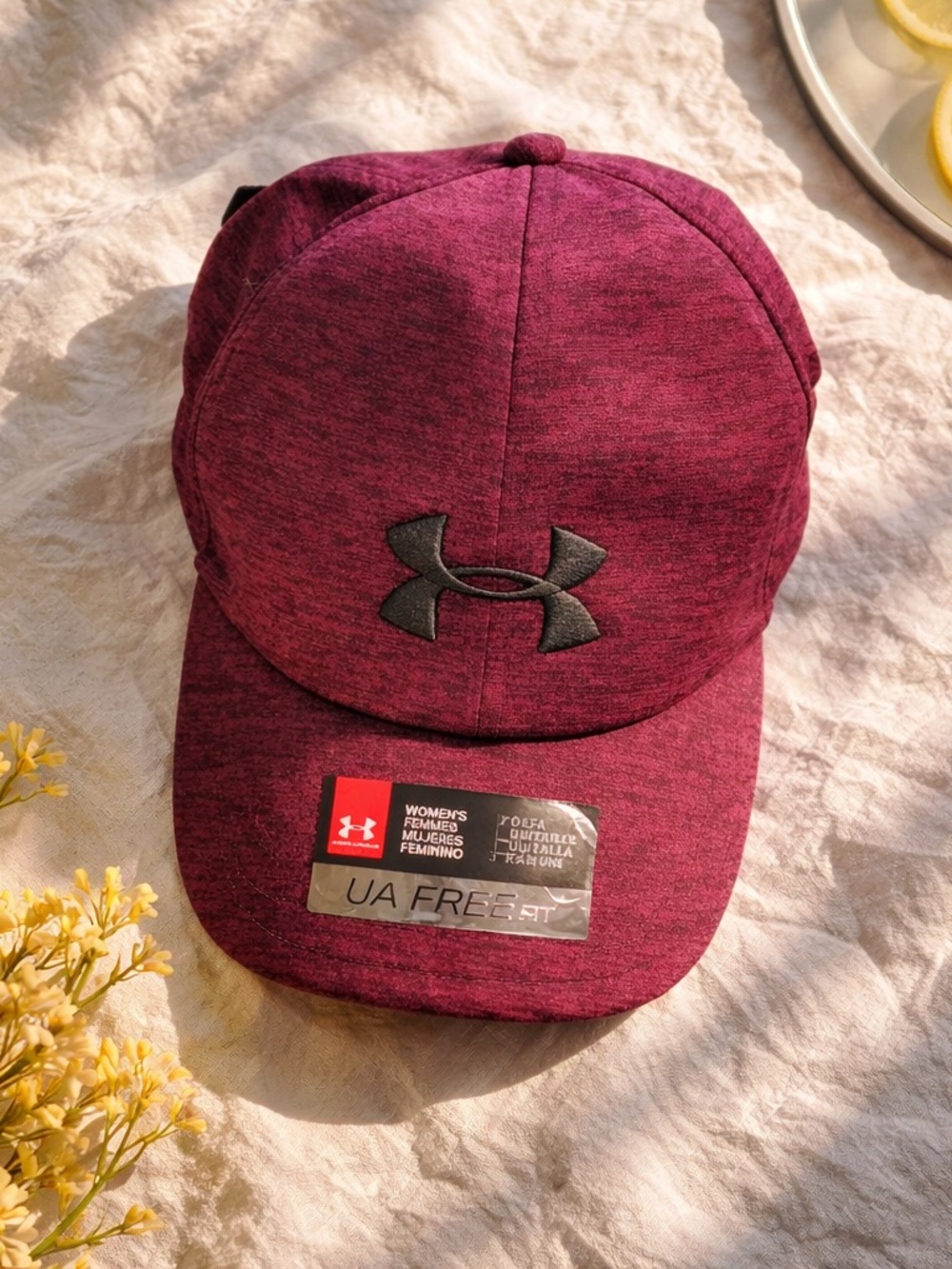 Under Armour Women's Heather Plum Performance Cap